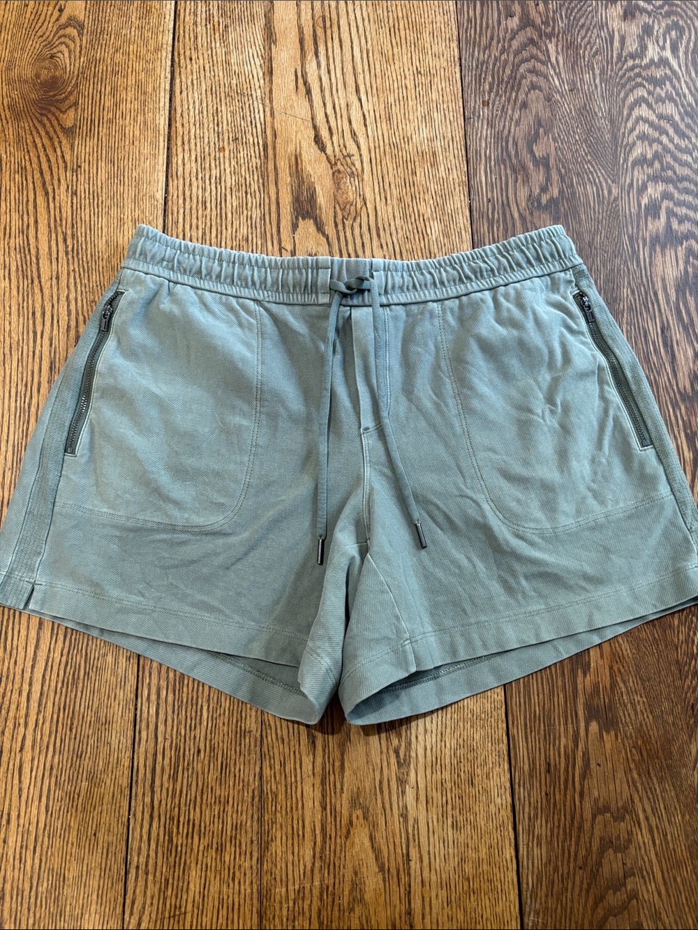 Athleta Sage Green Athletic Drawstring Shorts